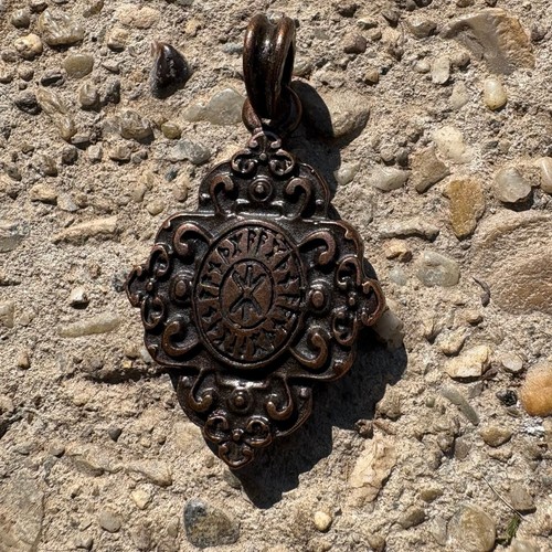 Runenkreuz amulett anhänger - runenkreuz,