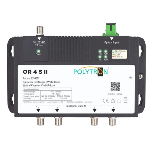 Polytron optischer empfänger - optischer,