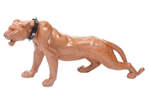 Deko figur leopard 59cm - figur,