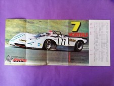 alter Folder Poster SEBRING Sportauspuff Helmut Marko Sportwagen Motorsport 70er