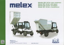 Melex 391 N.Car truck (made in Poland) _2018 Prospekt / Brochure 