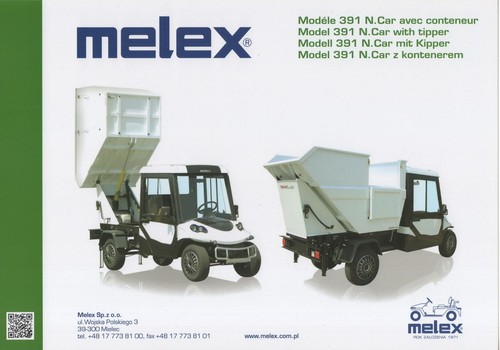 Melex 391 car truck made - melex, (made
