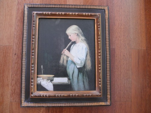 Mädchen haareflechten - "mädchen, b.
