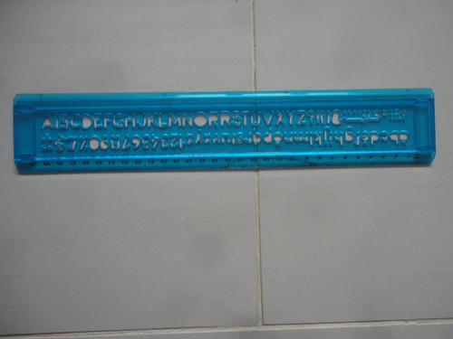Lineal schablone - lineal,