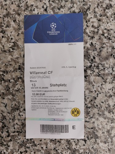 Used sammler ticket uefa - used,