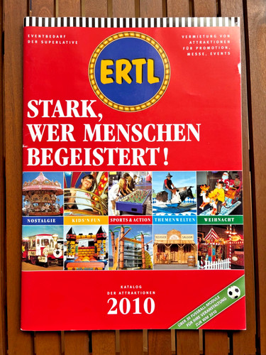Werbeprospekt katalog brochure - katalog,