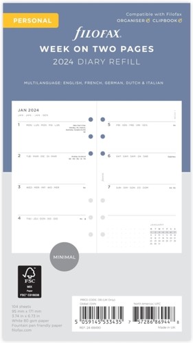 Filofax personal minimal - filofax,