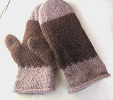 Handschuhe/Fäustlinge,  große Herrengröße dicht gefilzt , Handarbeit