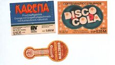 Etiketten Bautzen Disco Cola