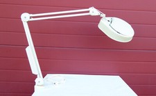 GLAMOX LUXO Lupenleuchte LFM 102 B  weiß 22 Watt Lupenlampe Lampe #8