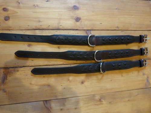 Halsband antiklook leder - halsband, antiklook,