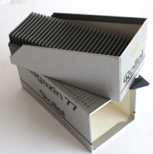 30er Mittelformat-Magazin Rollei 77 Diamagazin inkl. Pappschuber 7x7 6x6 70x70