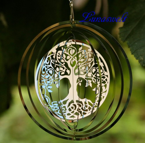 Edelstahl windspiel spinner - windspiel,
