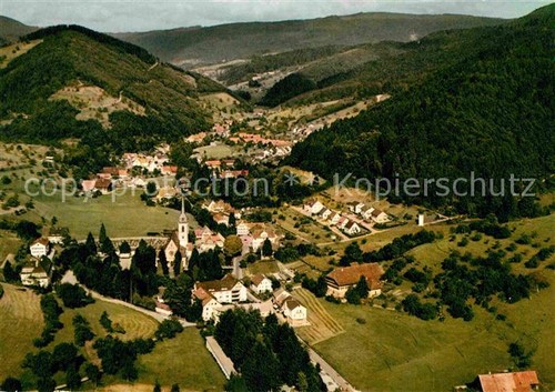 Nordrach fliegeraufnahme - nordrach,