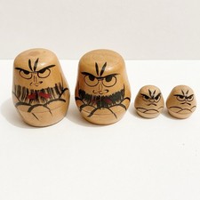 Daruma Kokeshi Puppe 4er Set