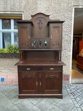 ::FEINSTES JUGENDSTIL BUFFET ART DECO EICHE ANTIK HERRSCHAFTLICH SELTEN BAUHAUS 