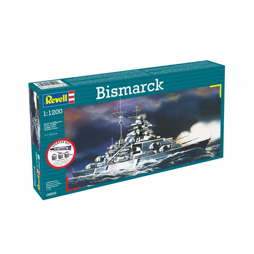 Starter kit bismarck - kit, revell