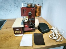 Einwandfrei ( SIEHE VIDEO ) RICCAR Lock. Overlock. Rarität-NEU KEILRIEMEN