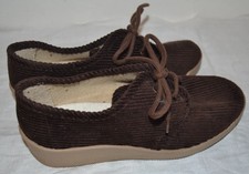 Vintage Damen Cord-Hausschuhe