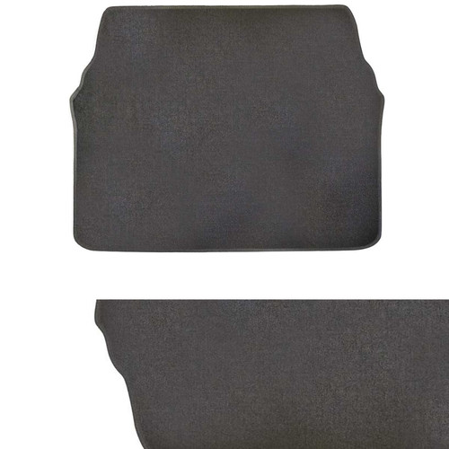 Schwarze kofferraum matte - kofferraum,