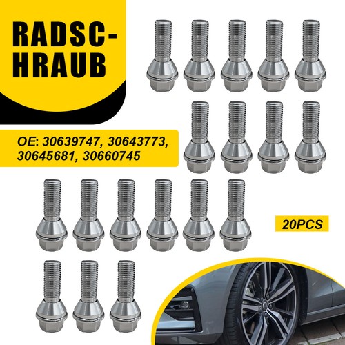 20x radbolzen radschraube für - radbolzen,