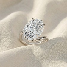 Diamondsgems 3,00 ct Oval