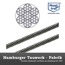 Edelstahl Drahtseil Stahlseil