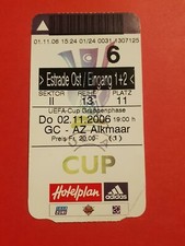 Used Ticket UEFA Cup 2006/07