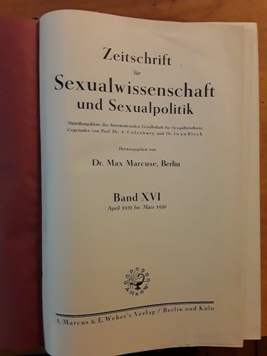 Max marcuse zeitschrift für - zeitschrift,