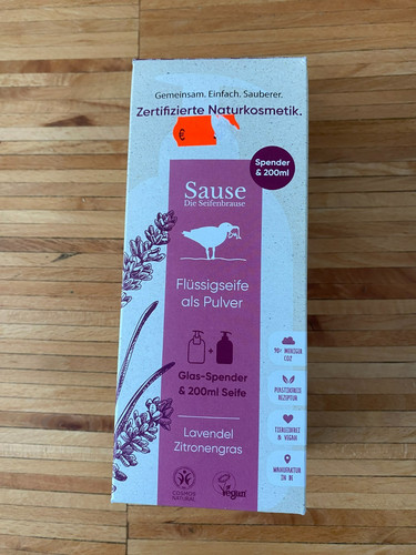 Seifenspender glas braun - seifenspender,