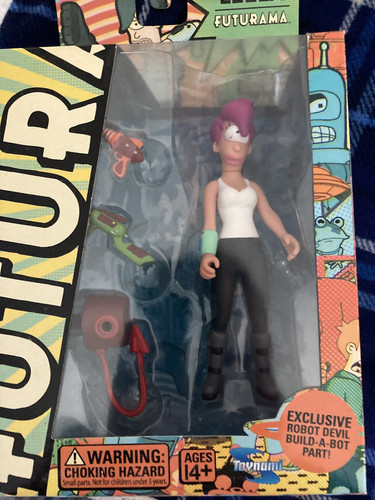 Futurama leela figur toynami - futurama,