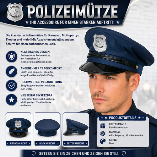 Polizeimütze polizei mütze - polizeimütze,