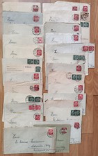DEUTSCHE REICHSPOST über 30 Briefe, z.T. mit Sonder- o. Bahnpoststempel ab KÖLN