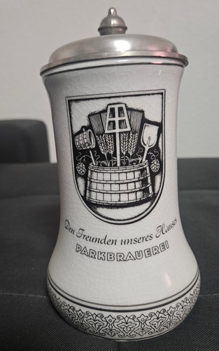 Parkbrauerei bierkrug mit - parkbrauerei,