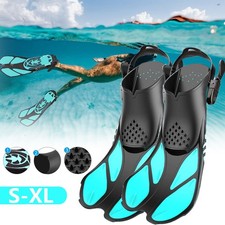 Taucherflossen Verstellbare kurze Flossen Gr.36-47 Erwachsen Schnorchelflossen