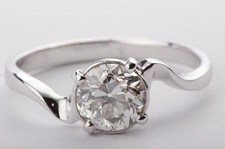Brillant Diamant Ring 1ct