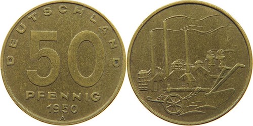 Ddr pfennig 1950 - ddr,