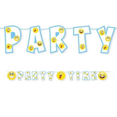 Girlande party time 6m m - "party,