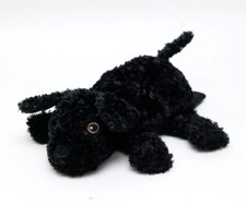 IKEA Hund schwarz Klappar Djur Handpuppe