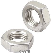 UNF DÜNNE SECHSKANTMUTTERN