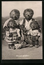 Ansichtskarte Mecki mit seiner