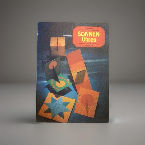 Ddr bastelheft sonnen uhren - ddr,