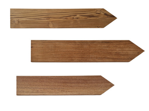 Pfeil wegweiser aus edelholz - aus,