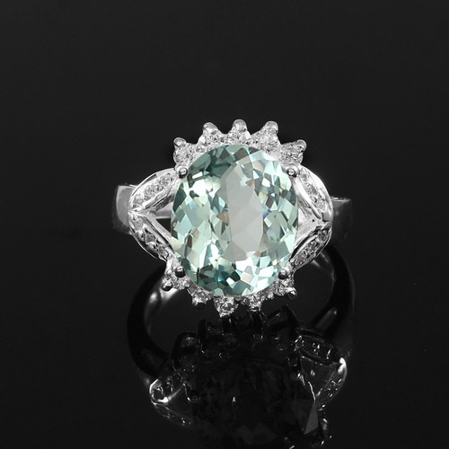 Grüner spinell ring - spinell,