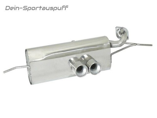Ragazzon mittig sportauspuff - mittig, +