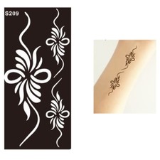 Henna Tattoo Schablone