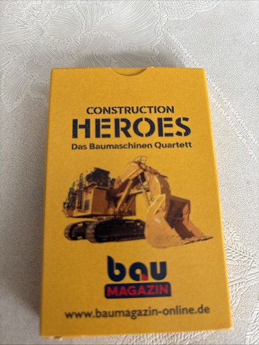 Heroes baumaschinen quartett - heroes,