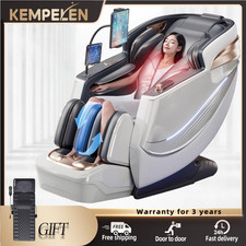 6D+ Massagesessel mit Doppelkern, 6-Hand, SL-Schiene, Wärme, KI-Sprachsteuerung