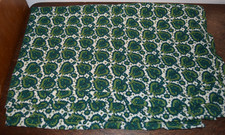 Schöner DDR Stoff o. Bettlaken 1980er Jahre 250 cm x 92 cm