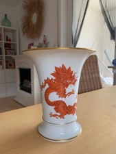 Meissen roter Ming Drachen